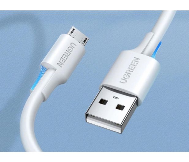 UGREEN Kabel USB do Micro USB 	US289QC 3.0 2.4A 1m biały - 1489119 - zdjęcie 4
